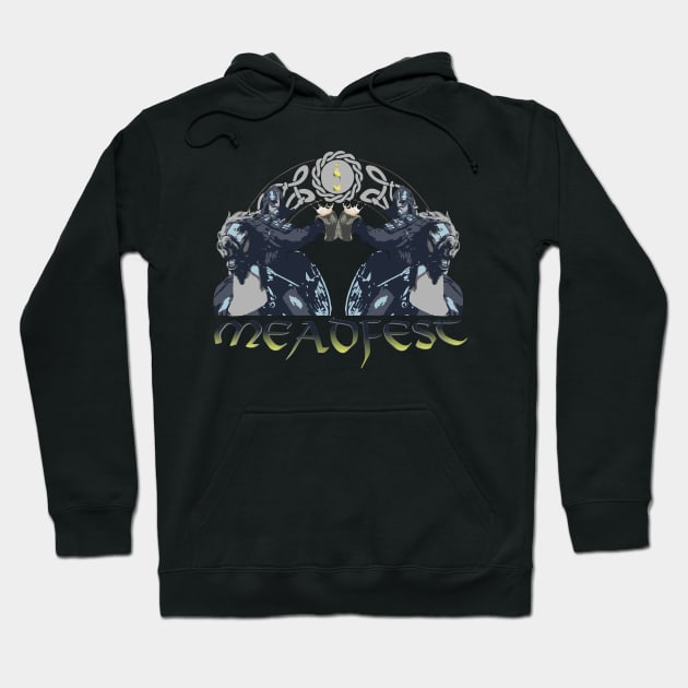 MEADFEST - On horseback? Hoodie by NDeV Designs